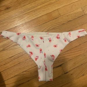 Billabong white floral Bikini